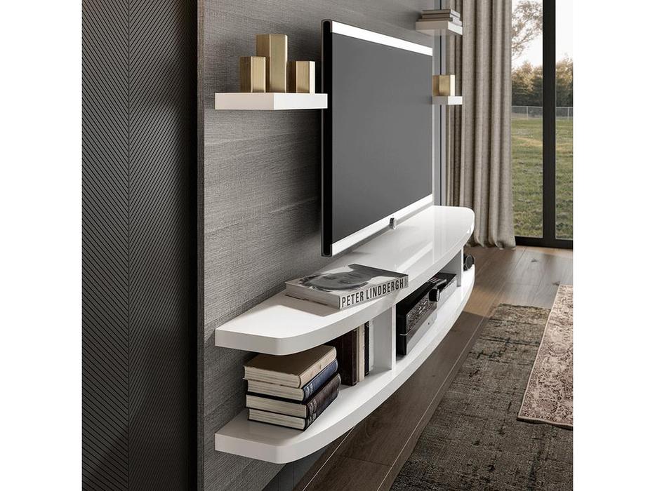 Status: Wall unit: панель под телевизор  (беленый дуб)
