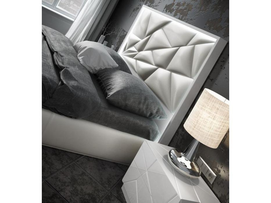 Franco Furniture: KIU 1243: кровать 180х200 (белый)