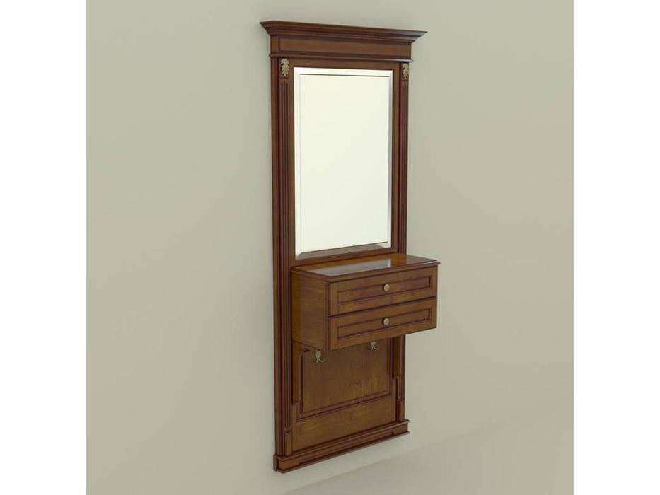 Arco: Classica Prestige: панель - зеркало с консолью  (орех)