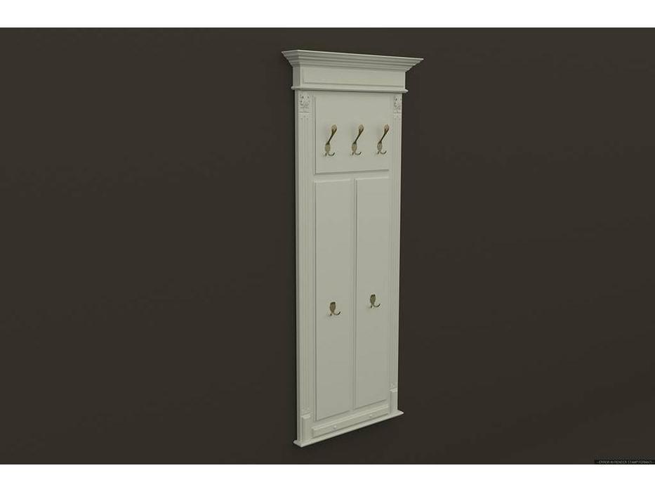 Arco: Classica Prestige: вешалка  - панель с крючками (беж, коричневая патина)