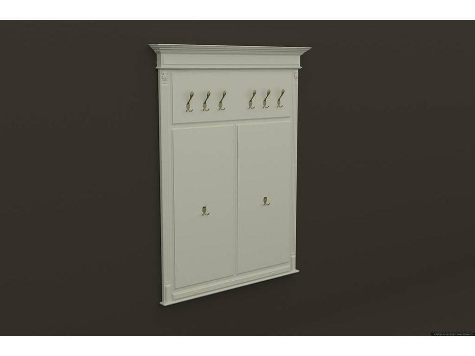Arco: Classica Prestige: вешалка  - панель с крючками (беж, коричневая патина)