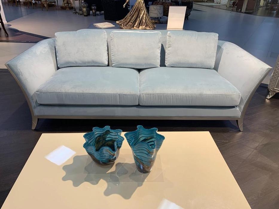 Fratelli Barri: Modena: диван 3 местный  (серо-голубой)