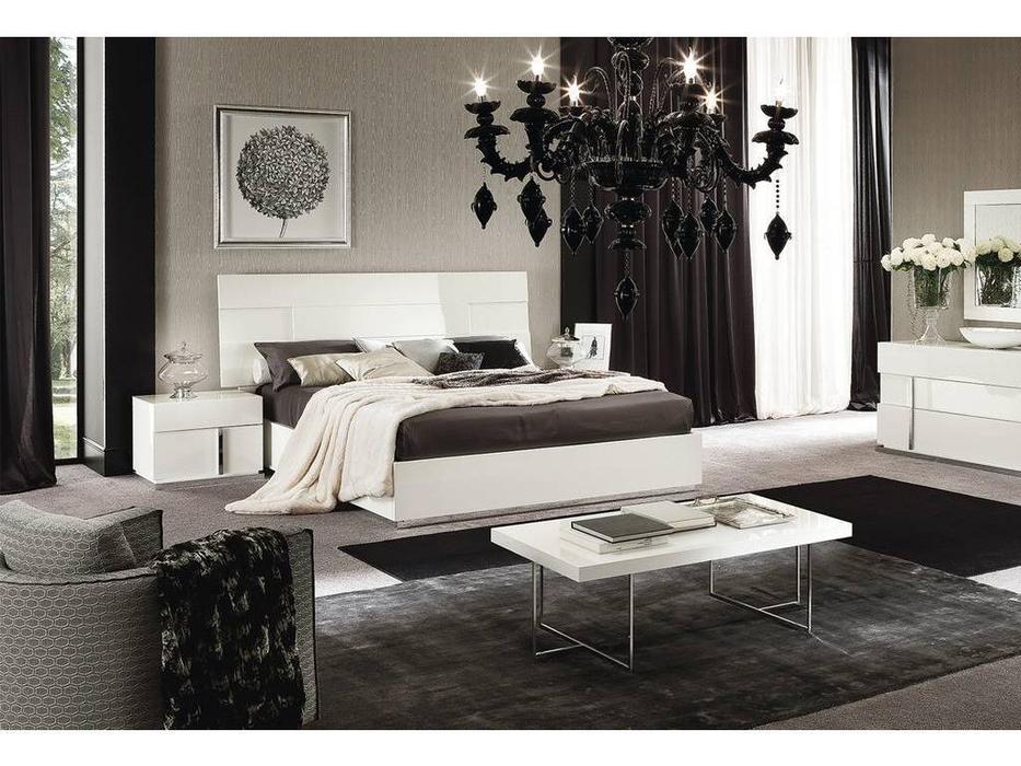 ALF: Canova: кровать 180,5х200,5  (bianco lucido)