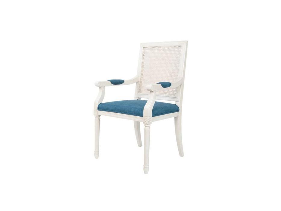 Interior: Wilton white: полукресло  (синий, белый)