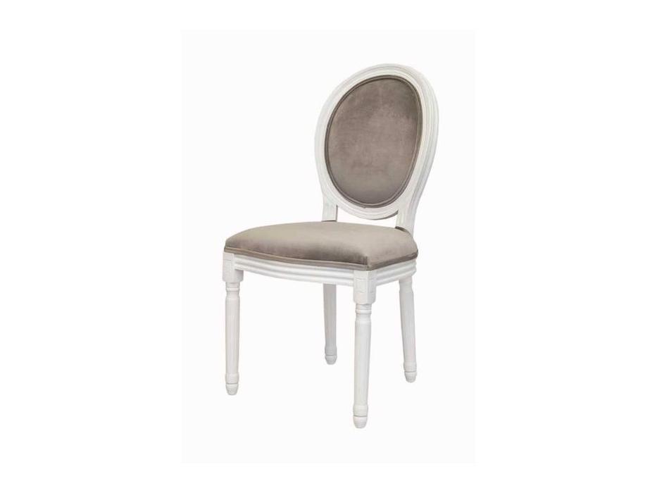Interior: Volker taupe classic: стул  (белый, коричневый)