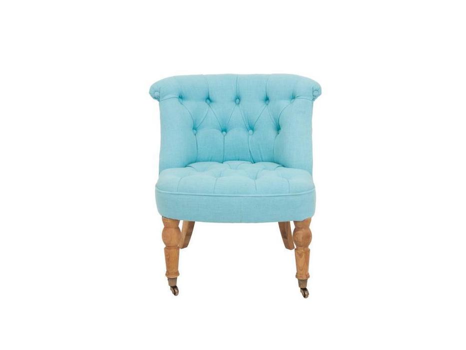 Interior: Aviana blue: кресло  на колесиках (голубой)