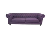 Interior: Neylan purple: диван 3-х местный  (фиолетовый)