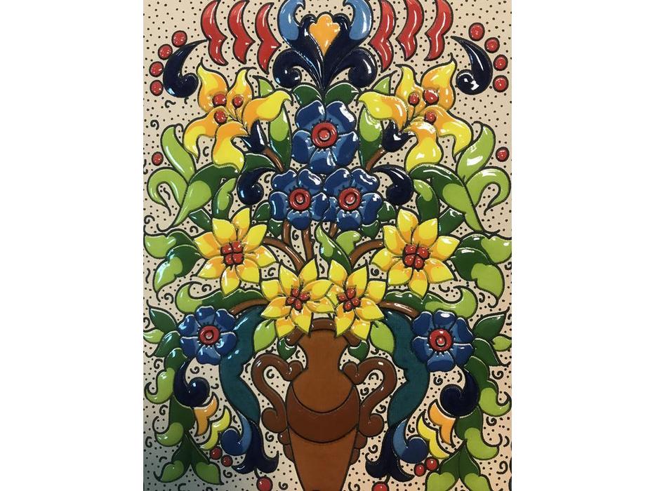 Artecer: Ceramico: изразец  декоративная (разноцветный)