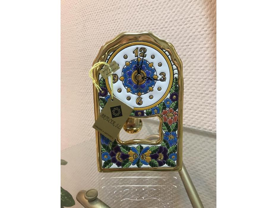 Artecer: Ceramico: часы настольные с маятником 11х18см (разноцветный)