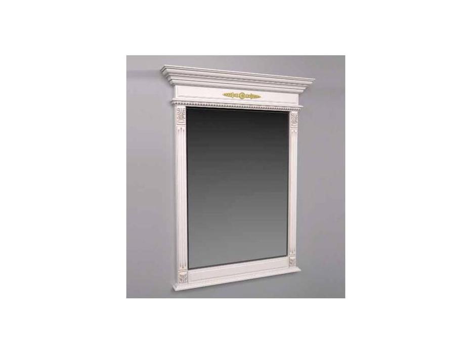 Arco: Decor: зеркало настенное  (беж, коричневая патина)