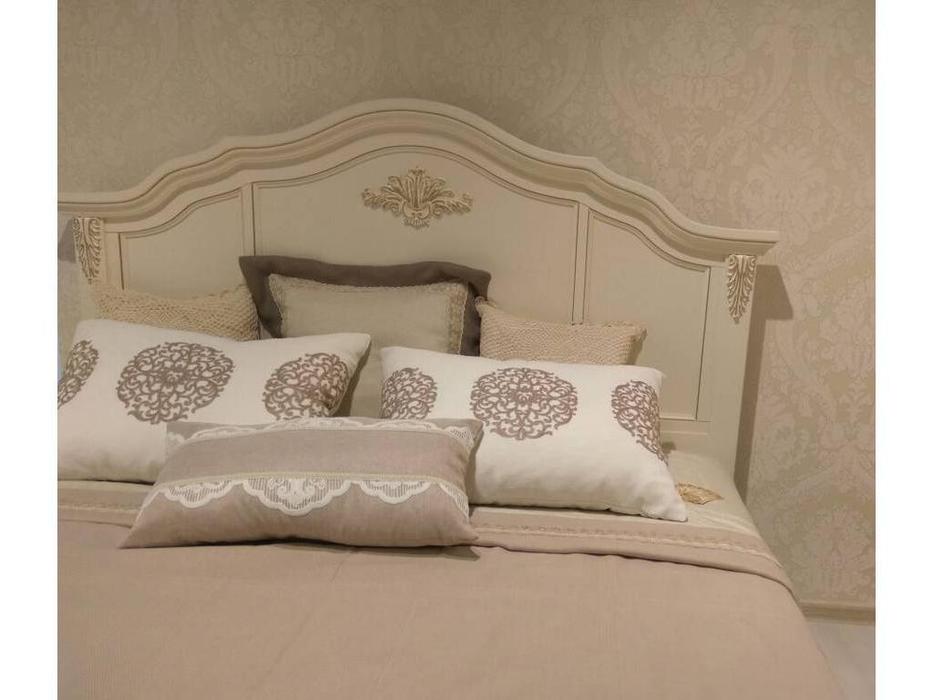 LAtelier Du Meuble: Romantic Gold: кровать 180х200  (слоновая кость, золото)