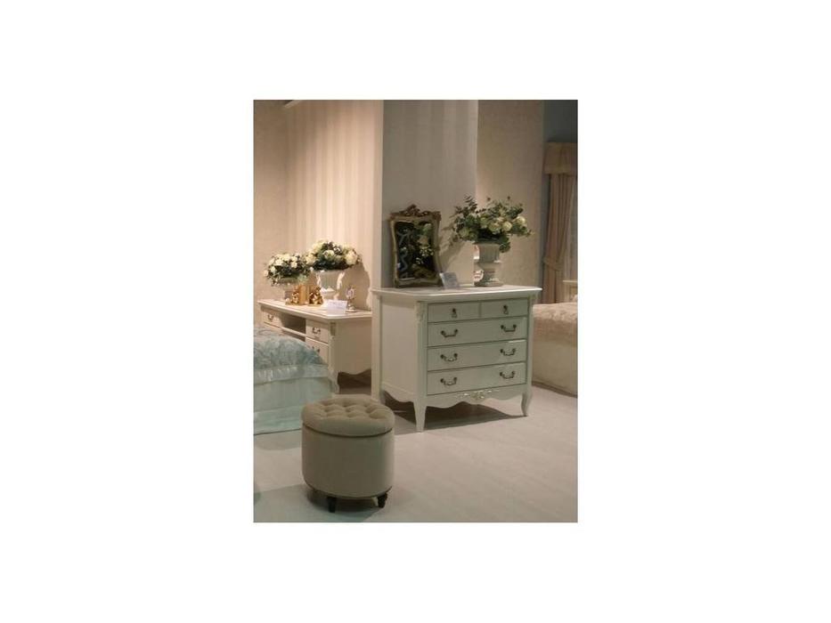 LAtelier Du Meuble: Romantic: комод  5 ящиков (слоновая кость)