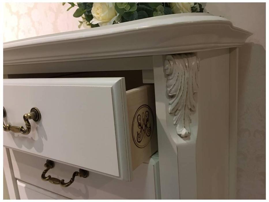LAtelier Du Meuble: Romantic: комод  5 ящиков (слоновая кость)