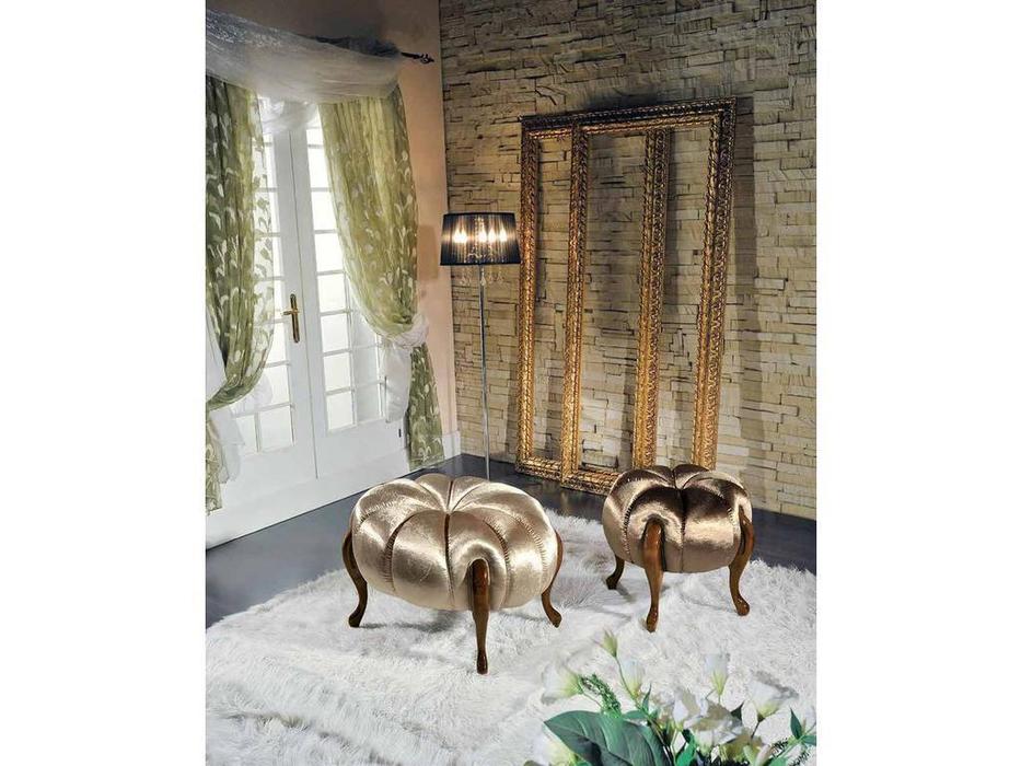 Tarocco Vaccari: Luxury: пуф овальный  (орех)