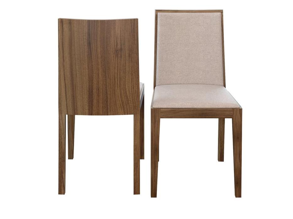 Mod Interiors: Avila: стул  (орех, бежевый)