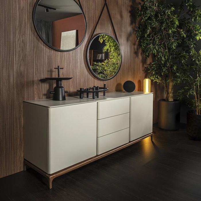 Mod Interiors: Calpe: буфет  (светло-серый/орех)