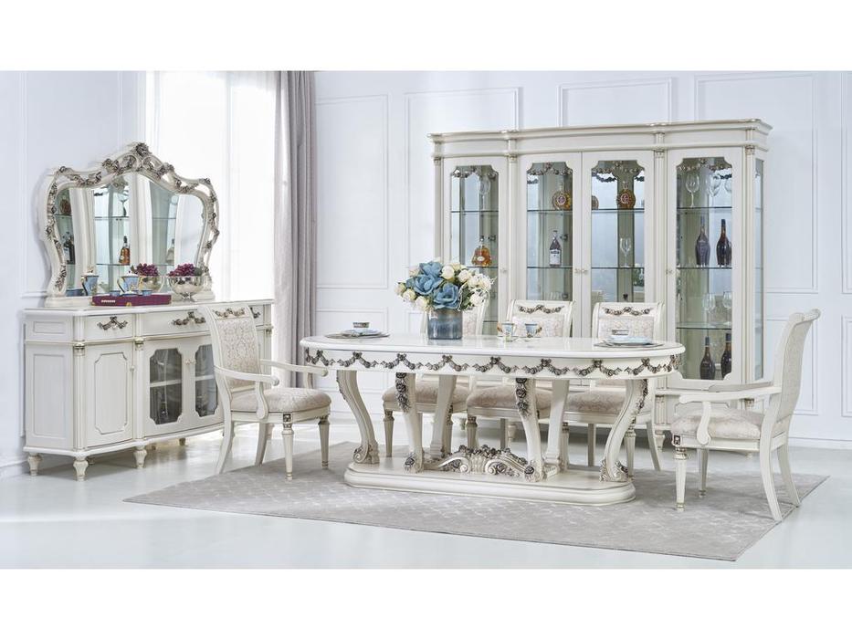 Ashley: ASTORIA WHITE: Кресло нераскладное (белый)