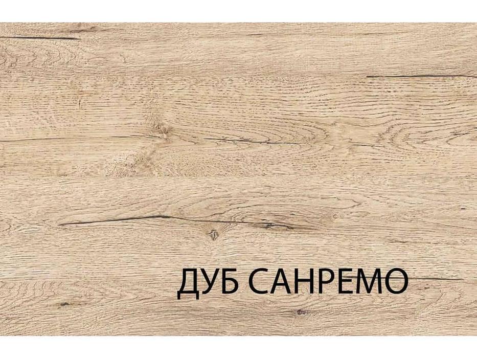 Anrex: Oskar: витрина  узкая (дуб санремо)