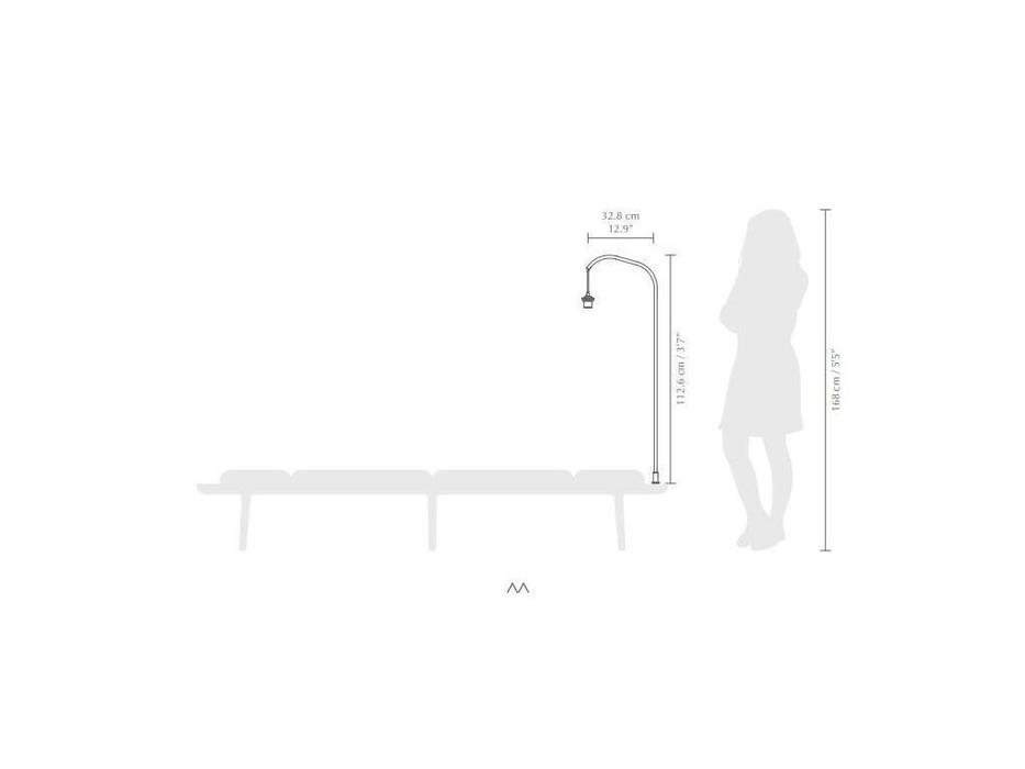 Umage: Lounge Around: штатив  для светильника (черный)