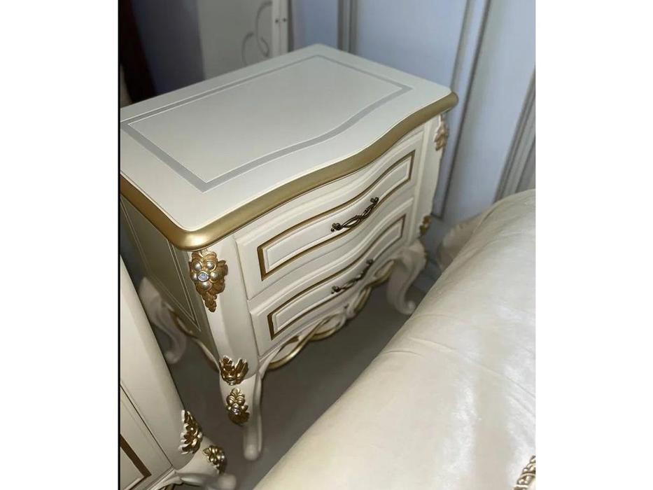 FurnitureCo: Бьянка: тумба прикроватная  (беж)