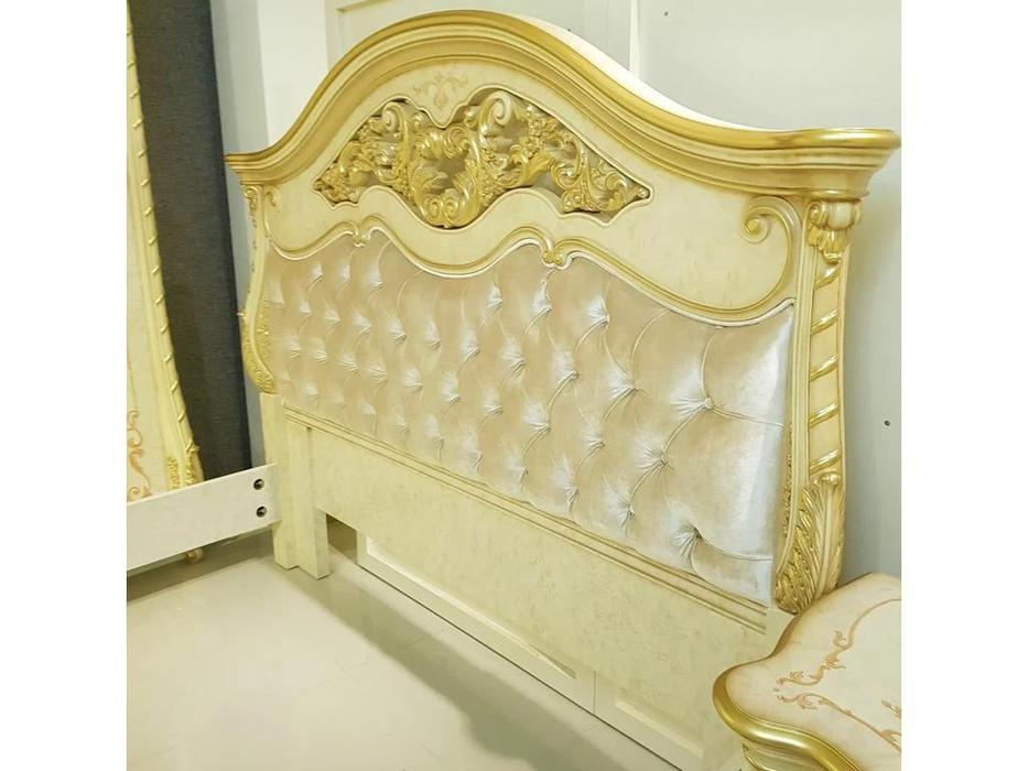 FurnitureCo: Вивальди: кровать двуспальная 180х200 (слоновая кость)