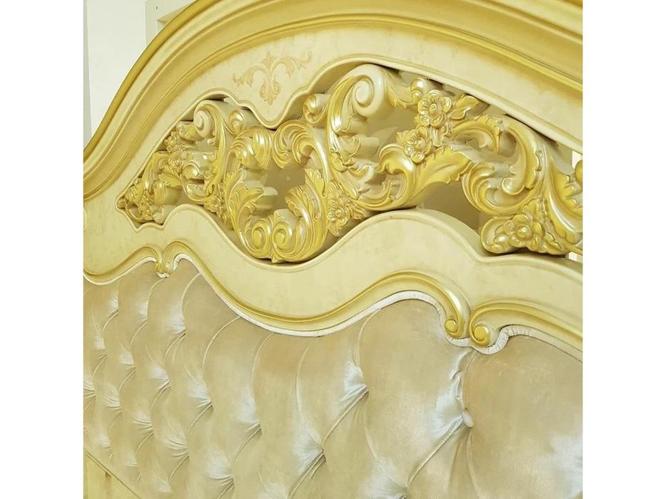 FurnitureCo: Вивальди: кровать двуспальная 180х200 (слоновая кость)