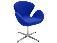 Bradexhome: SWAN STYLE CHAIR: кресло  (синий)