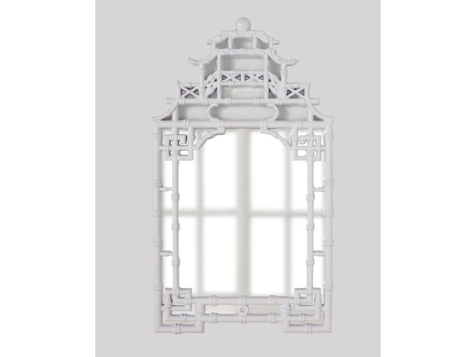 Hermitage: Кантон: зеркало в раме  (белый)