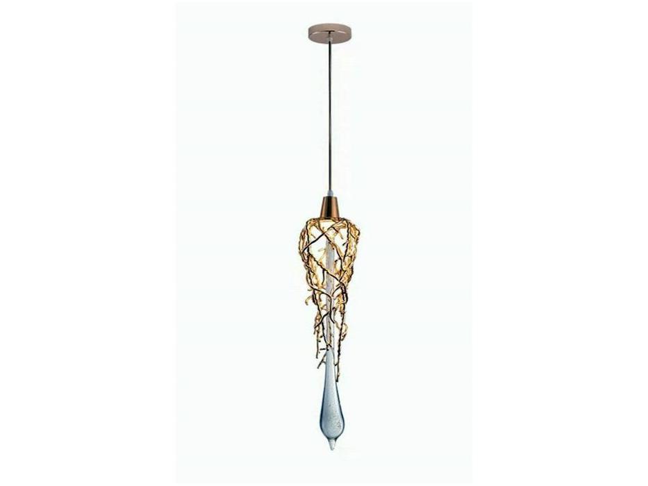 STG: Liquid Drip: люстра подвесная Recessed Copper  (латунь)