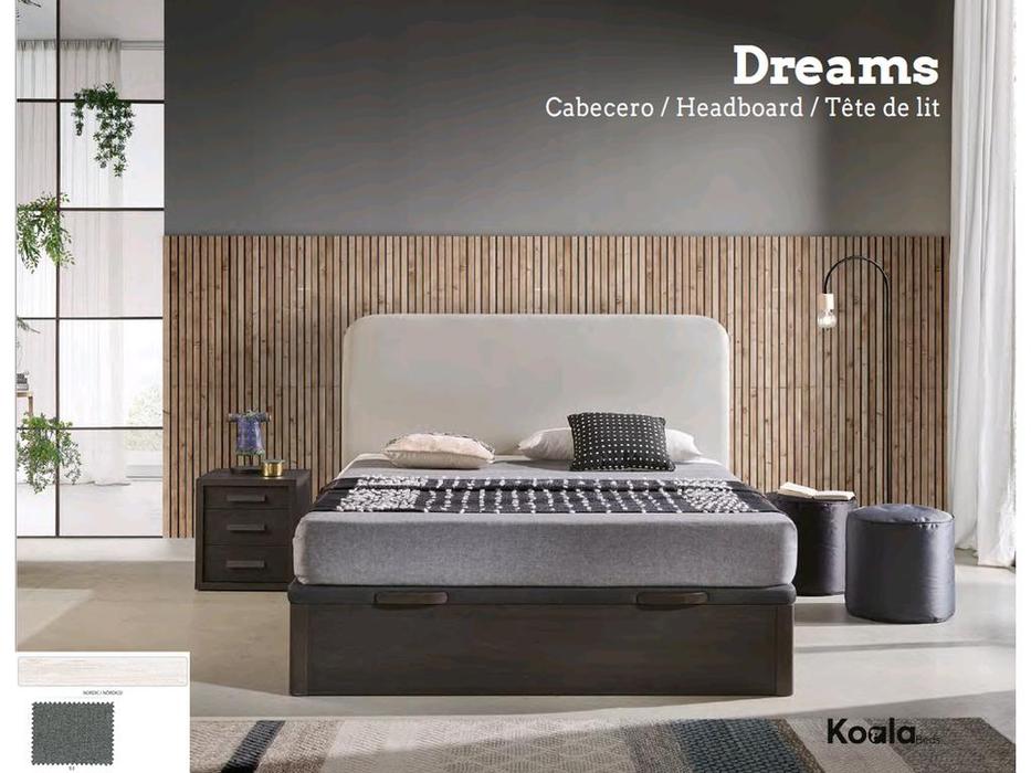 Finamar: Koala: кровать 160х200  с подъемным механизмом (nordico)