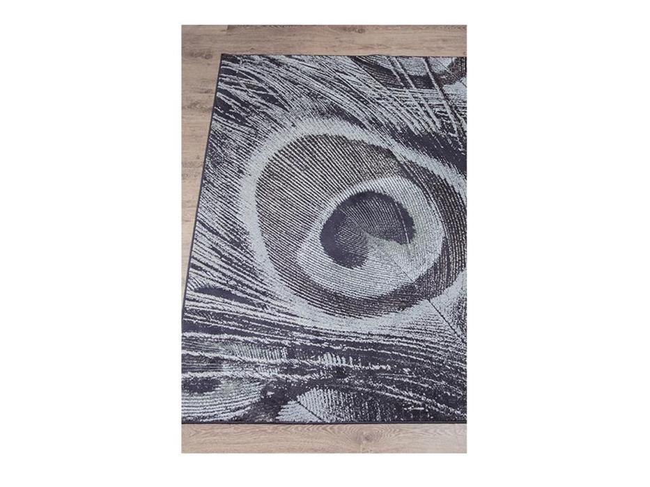 NORR Carpets: Greta Peacock: ковер   рельефный (серый)