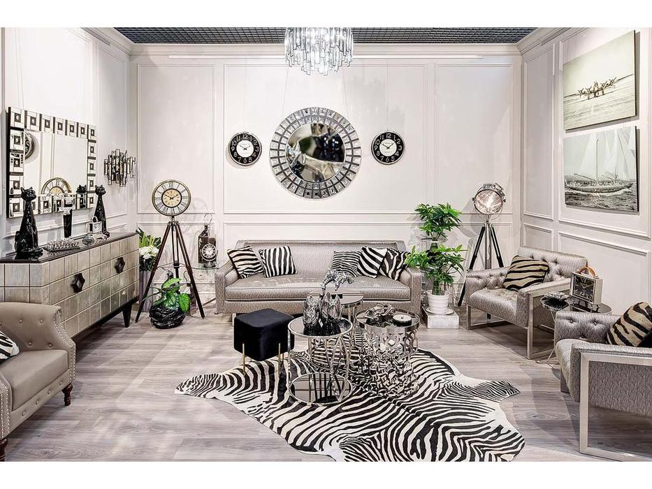 Garda Decor: GD: стол кофейный  (хром)