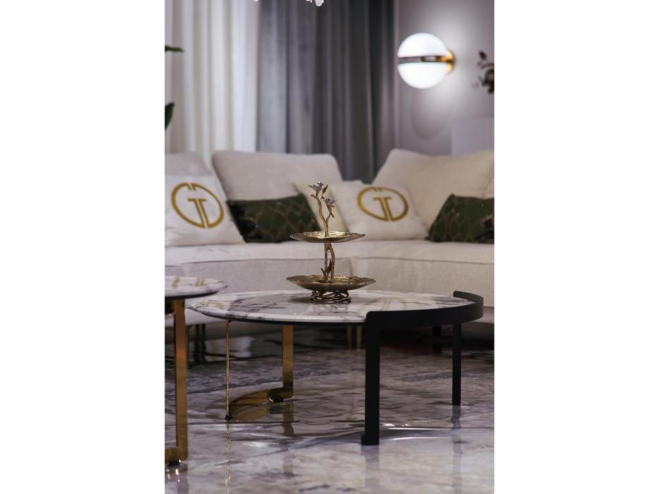 Garda Decor: Cadiz: стол журнальный  (белый)