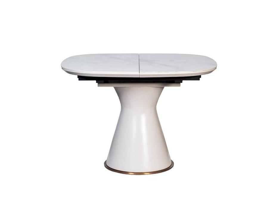 Garda Decor: GD: стол обеденный  раздвижной (белый)