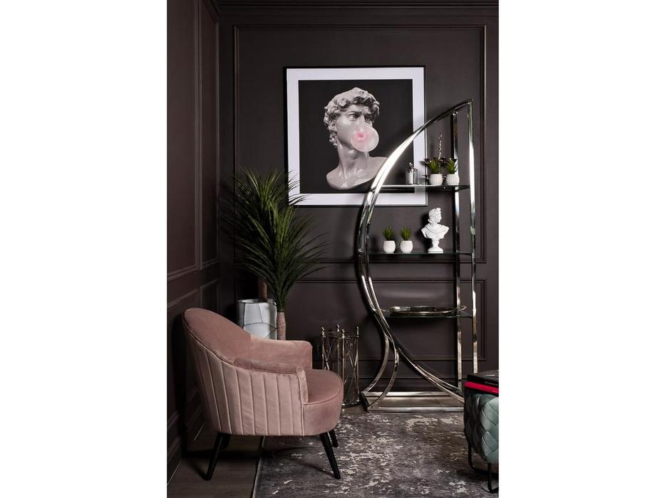 Garda Decor: Полусфера: стеллаж  (хром)