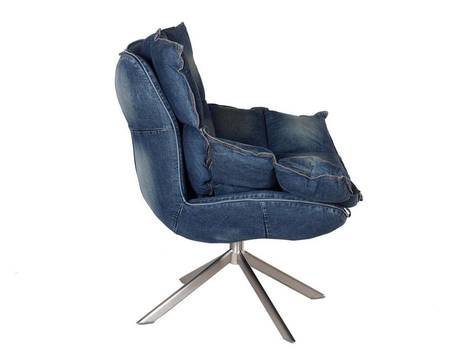 STG: Husk Jeans: кресло вращающееся  (синий)