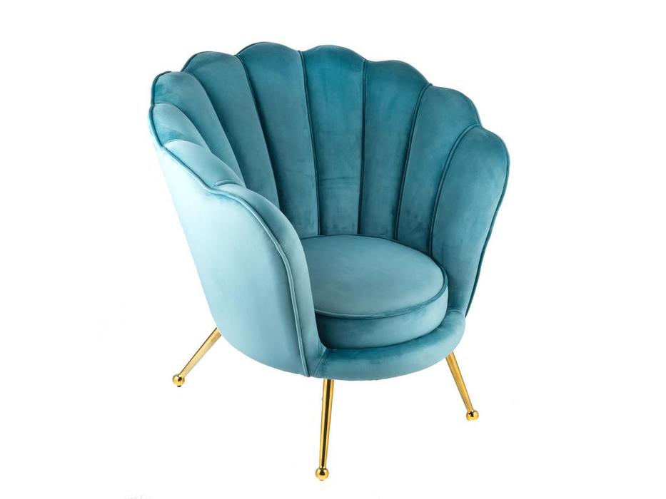STG: Trapezium Chair: кресло  (голубой)