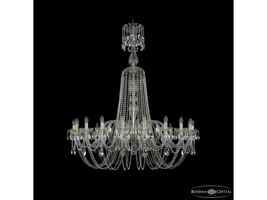 Bohemia Ivele Crystal: 1402/20/460/XL-146 G: люстра хрустальная (прозрачный)