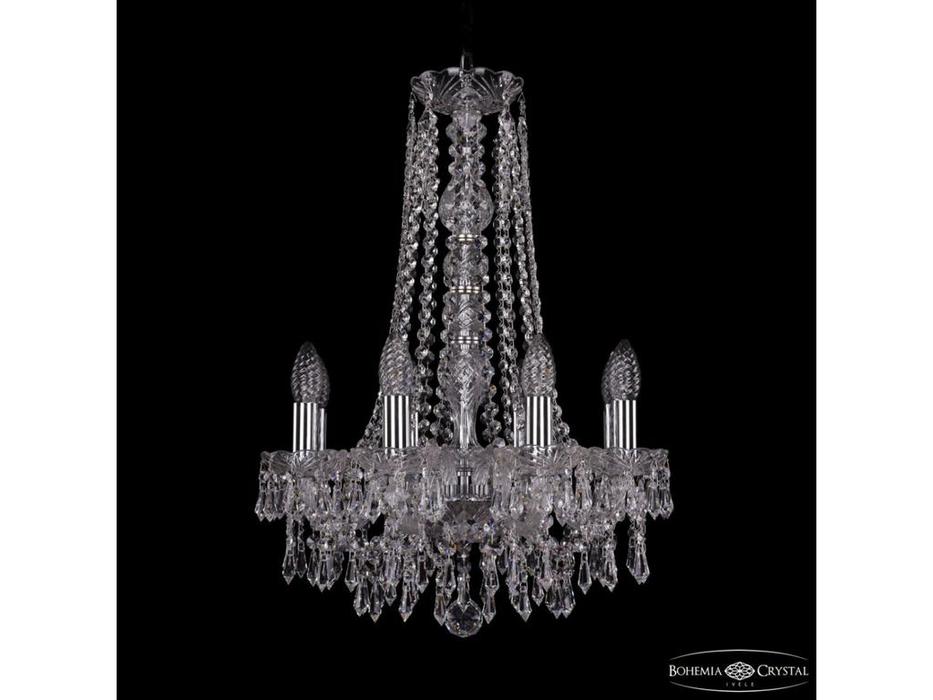 Bohemia Ivele Crystal: 1403/8/141/h-59 Ni: люстра хрустальная (прозрачный)