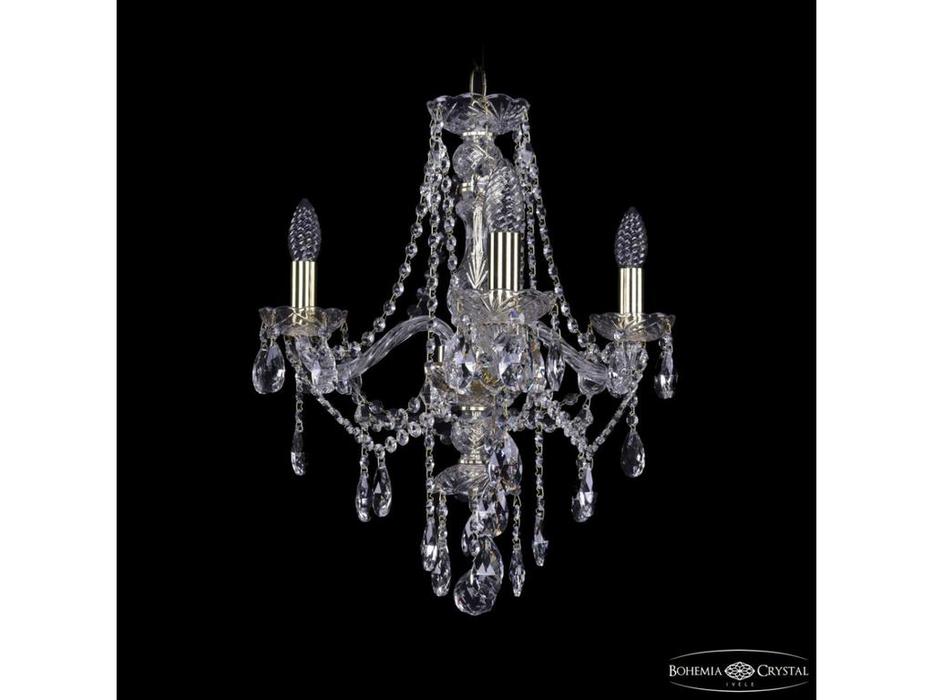 Bohemia Ivele Crystal: 1415/3/165 G: люстра хрустальная (прозрачный)