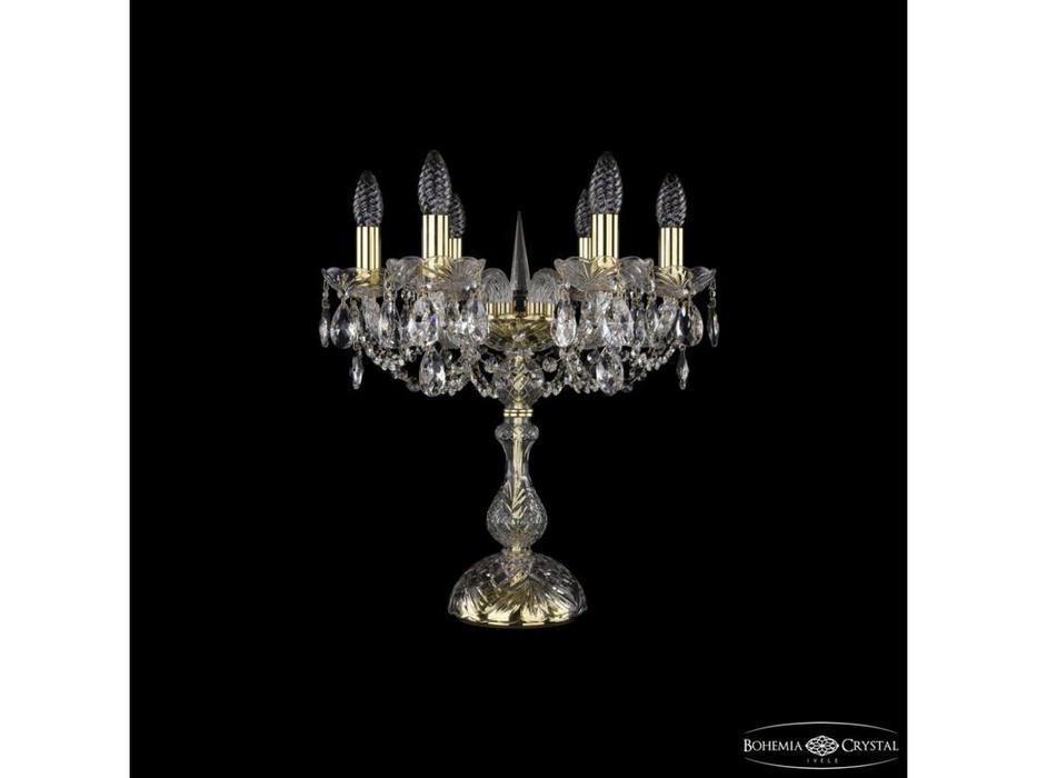 Bohemia Ivele Crystal: 1402L/6/141-47 G: лампа настольная (прозрачный)