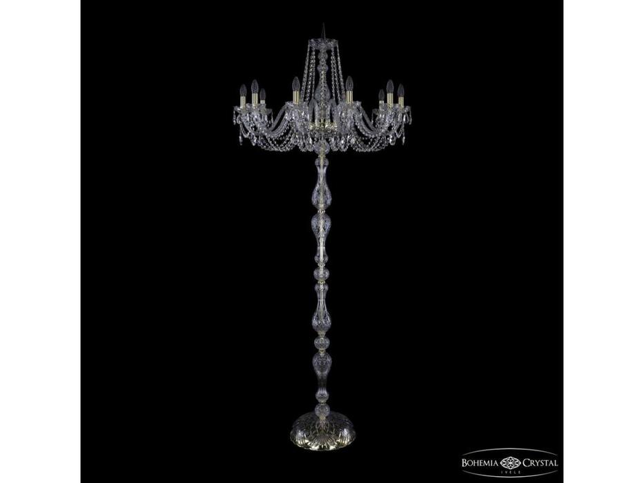 Bohemia Ivele Crystal: 1402T1/10/300-210 G: торшер (прозрачный)