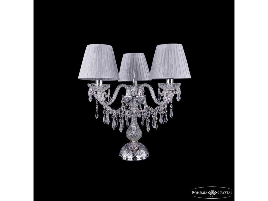 Bohemia Ivele Crystal: 1403L/3/141-39 Ni SH6-160: лампа настольная (светлый)