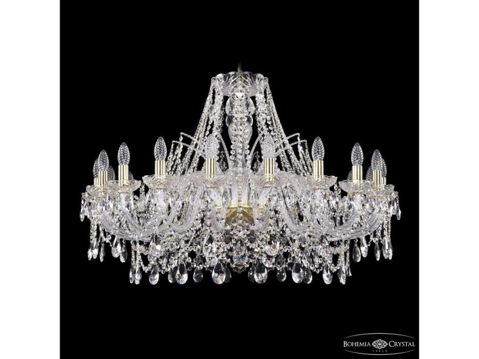 Bohemia Ivele Crystal: 1411/20/360 G: люстра хрустальная (прозрачный)