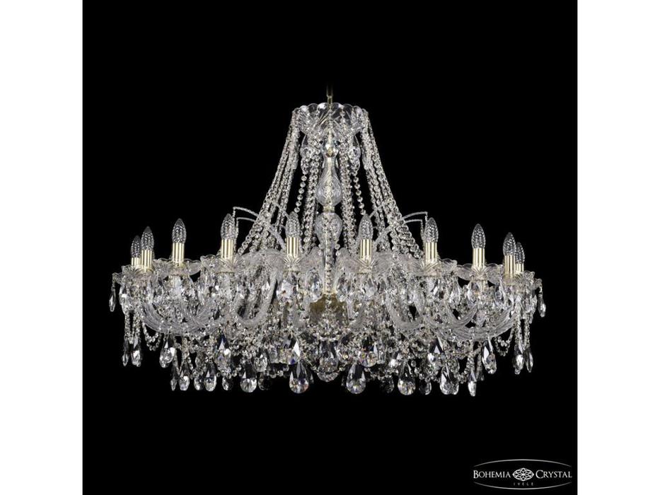 Bohemia Ivele Crystal: 1411/20/400 G: люстра хрустальная (прозрачный)