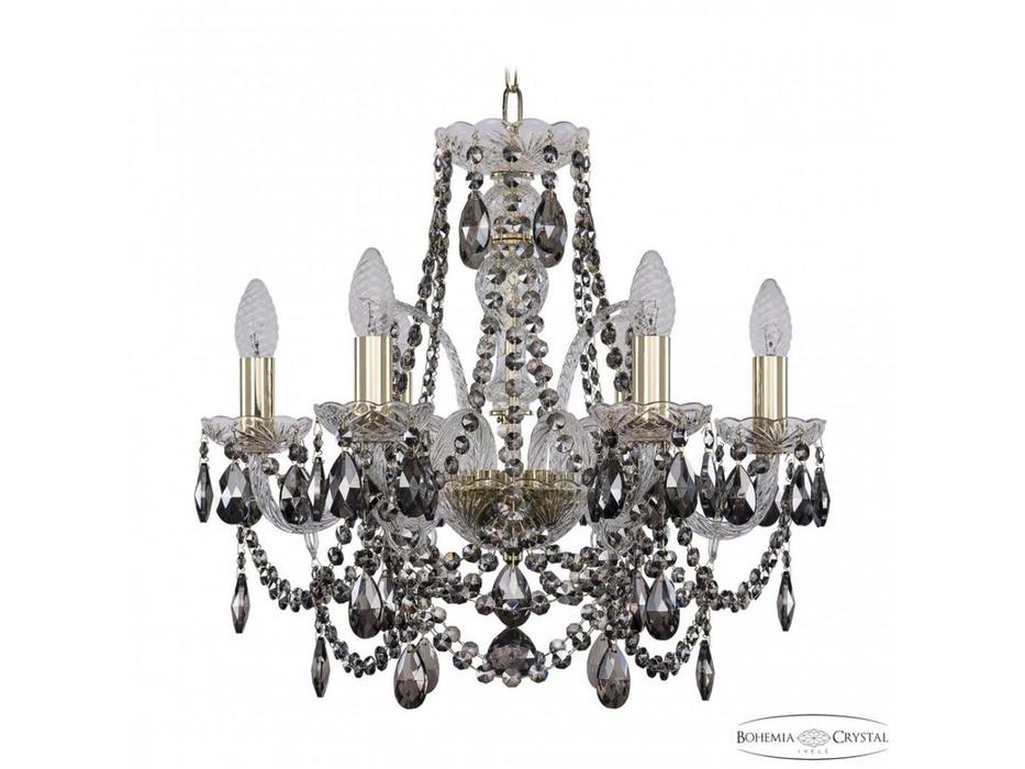 Bohemia Ivele Crystal: 1411/6/160 G R731: люстра хрустальная (прозрачный)