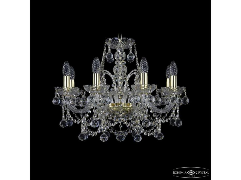 Bohemia Ivele Crystal: 1411/8/195 G Balls: люстра хрустальная (прозрачный)