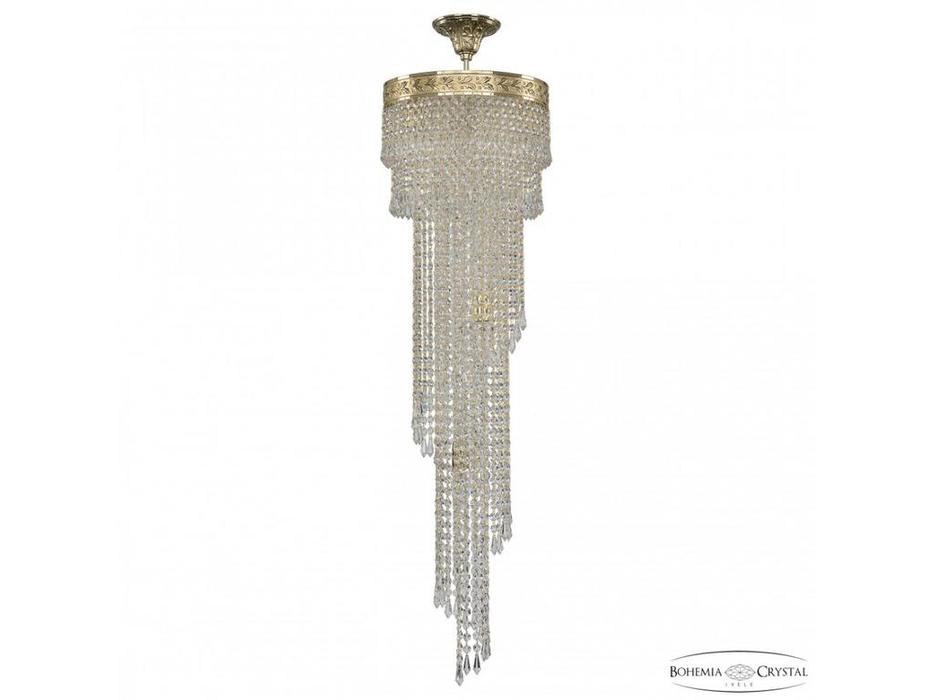 Bohemia Ivele Crystal: 83111/30IV-100 G: люстра хрустальная спираль (прозрачный)