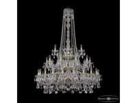 Bohemia Ivele Crystal: 1411/20+10+5/400/h-158/3d G: люстра хрустальная (прозрачный)
